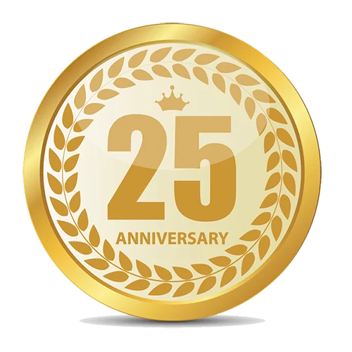 insignia de 25 años